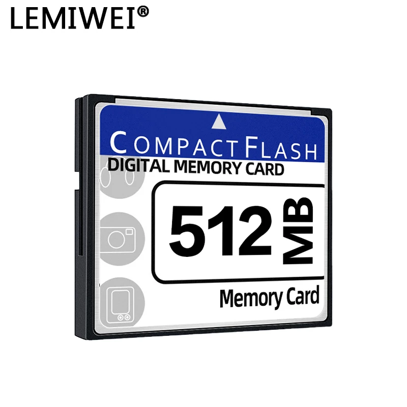 카메라용 진짜 Lemiwei CF 카드 스토리지, 오리지널 메모리 카드 Class10 컴팩트 플래시 카드, 512MB, 2GB, 4GB, 8GB, 16GB, 32GB, 64GB CF 카드