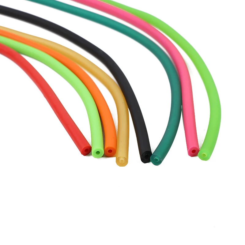 Durable Black Rubber Hunting Slingshot Band, 3mm ID x 6mm OD