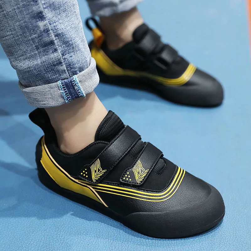 Quality Professional Climbing Bouldering Training Shoes Children Adult Protective Toe Anti-slip Kids Bouldering Climbing Sneaker 5