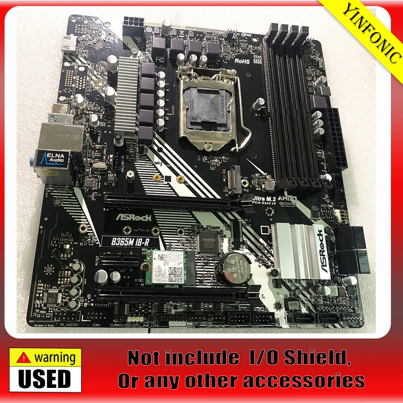 Used B365M IB R B365 Motherboard Socket LGA1151 DDR4 HDMI Micro ATX ...