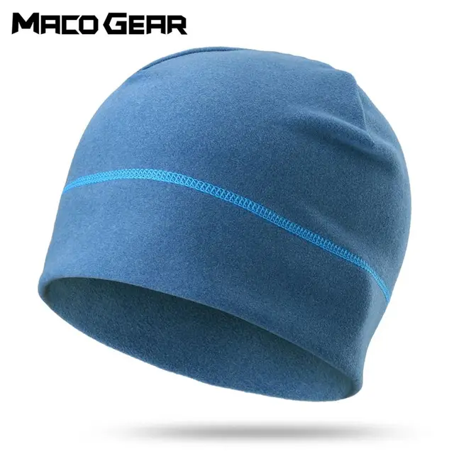Winter Fleece Beanies Bicycle Sports Tennis Fitness Windproof Hat Stretch Running Skiing Hiking Cycling Snowboard Soft Hats 1