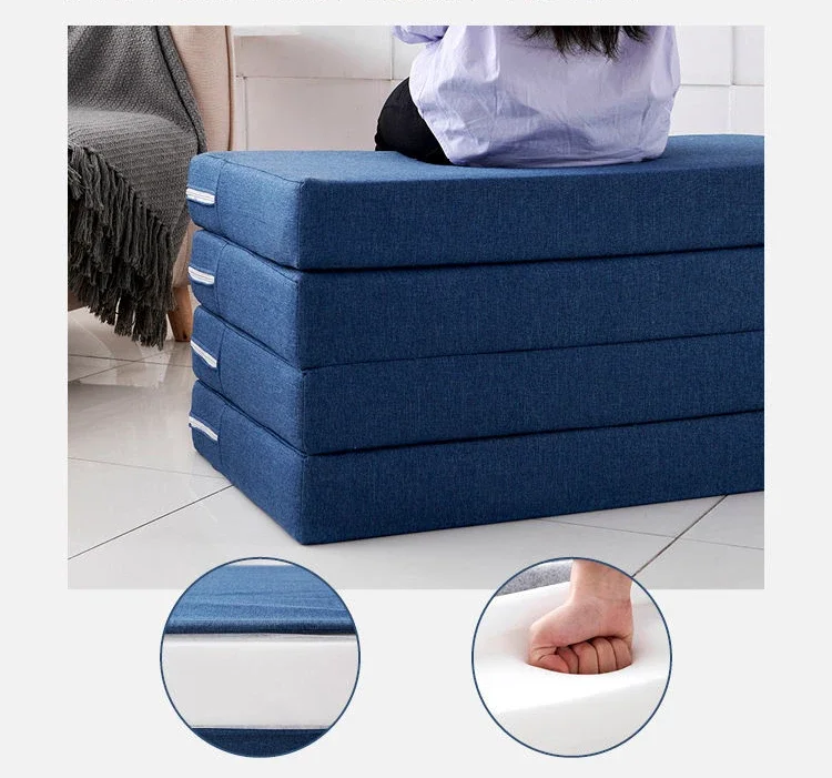 colchon plegable de espuma, tapete tatami multiusos para yoga, descanso de oficina y cama para invitados » colchon plegable de espuma
