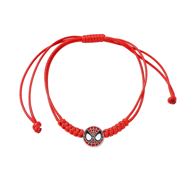 Le bracelet de couple Spider-Man pour la Saint-Valentin est un cadeau réglable adapté à un usage quotidien.