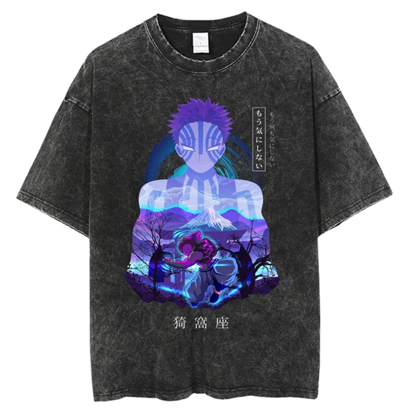 Vintage Harajuku Oversized Unisex Cotton Graphic Tee - Casual Summer Streetwear
