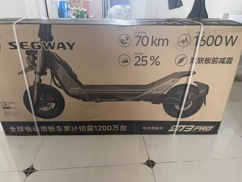 70KM Range Two Wheel Electric Scooter 32KM/H Segway ZT3 Pro Kick Scooter 650W Foldable for Trip