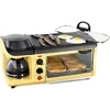Nostalgia 3-in-1 Breakfast Station - Includes Coffee Maker, Non-Stick Griddle, and 4-Slice Toaster Oven - Breakfast Maker 6