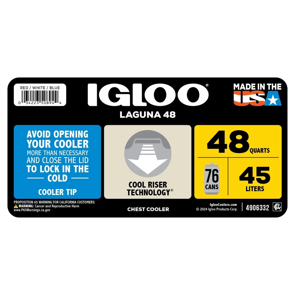 48QT Ice Chest Cooler 5