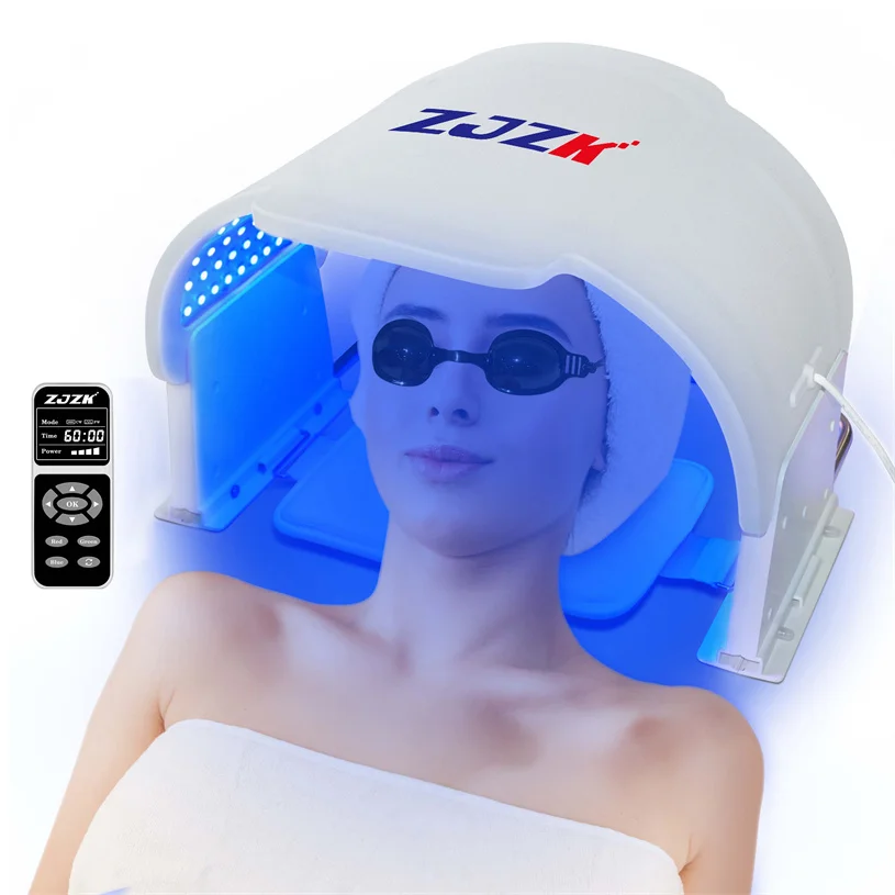 

Светодиодный инструмент ZJZK, фототерапевтическая маска для лица, фотон 850nmx330chips + 940nmx330chips, магнитный человек, трансформирующий омоложение кожи лица