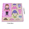 Wooden Children Dress-Up Puzzle,Boy And Girl Changing Clothes Jigsaw Puzzles, Toy For Kids 3