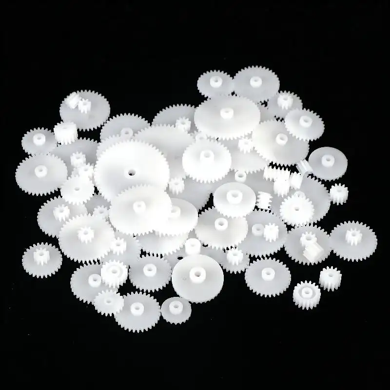 58Pcs/set Plastic Gear Kit WSFS Gears 0.5 Module Reduction Gears Set For DIY Motor Robot Car Science Project Accessories image 6