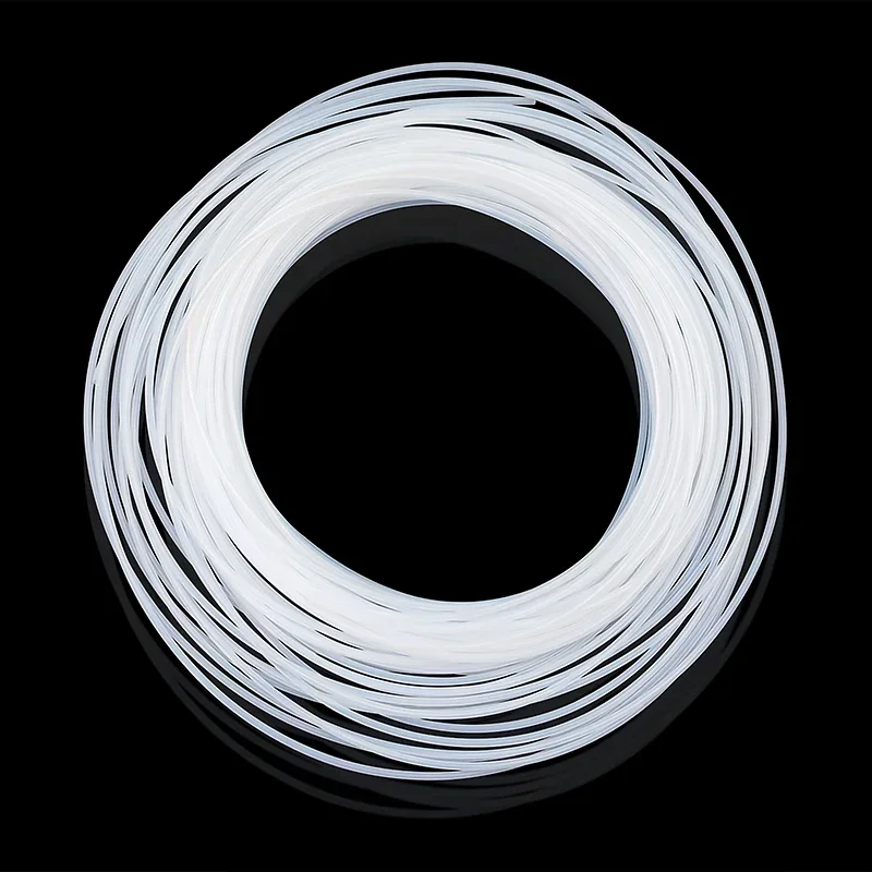 High-Temp Anti-Aging Corrosion-Resistant PTFE Teflon Capillary Tube - Insulated 1/3/5M 0.3-4mm