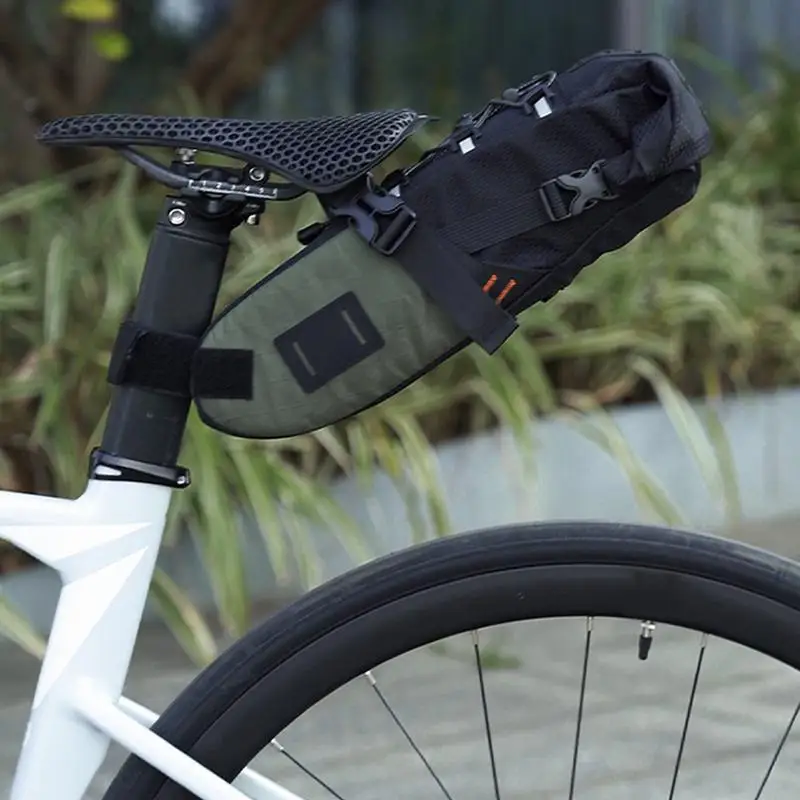 Bicycles Saddle Bag Under Seat 5.8L Saddle Pouch Bike Portable Rear Bags Weather Resistant Cycling Equipment Panniers