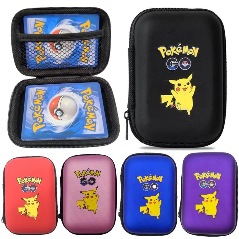 Pokemon Cards Covers Pouch Pikachu Album Book 50 Capacity Card Holder