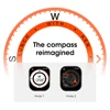 Series 10 Microwear WATCH X 10 Smart Watch Men S10 NFC Dynamic Island 48mm Gesture Answer ChatGPT Compass GPS Tracker Smartwatch 3