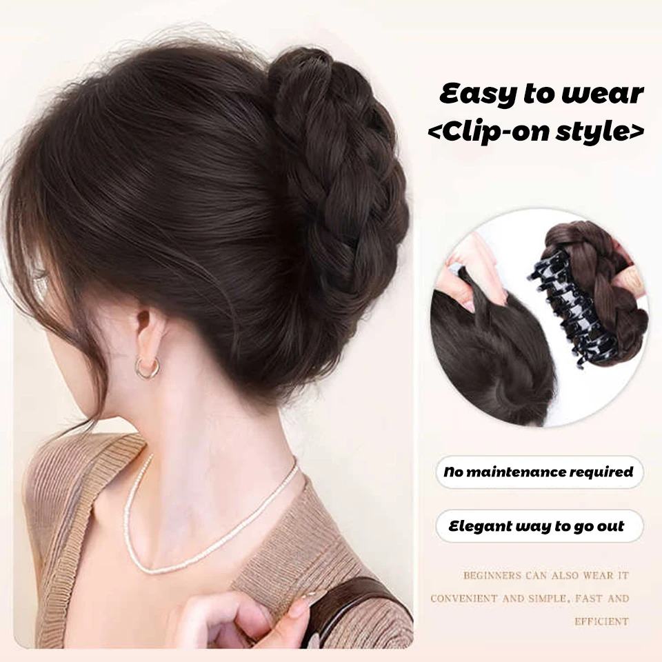 Synthetic Feather Hair Clip for Women