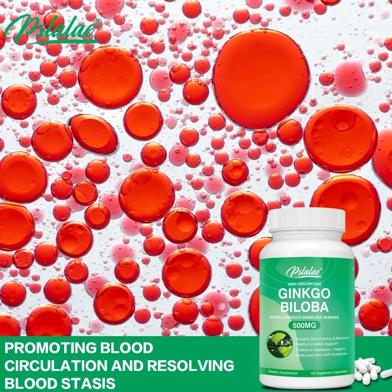 Ginkgo 500 Mg Extra Strength 500 Mg Per Serving-Supports Brain Function and Memory Support Non-GMO