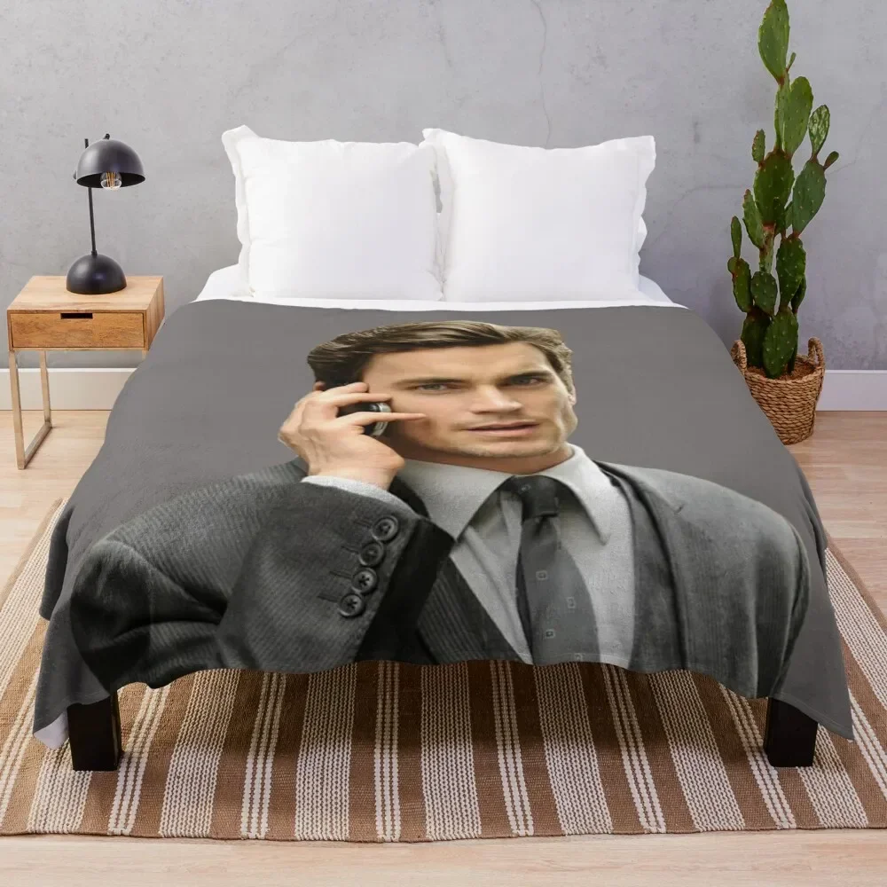 

Neal Caffrey Throw Blanket Thins Decorative Throw Furrys Hairy Blankets