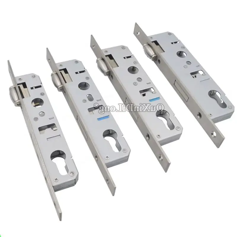 1PCS European Narrow Aluminum Alloy Door Touch Bead Lock body Swing Door Sliding Balcony Repair Parts 8520 8525 8530 8535