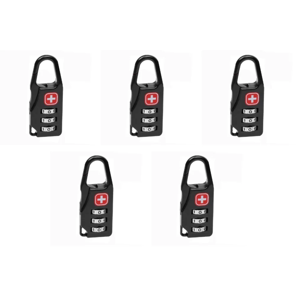 Mini Alloy Anti-Theft Combination Padlock for Travel and Outdoor Use