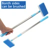 Super Long Handle Aquarium Fish Tank Glass Window Algae Cleaner Scrubber 180° adjustable Double-Sided Sponge Cleaning Brush 6
