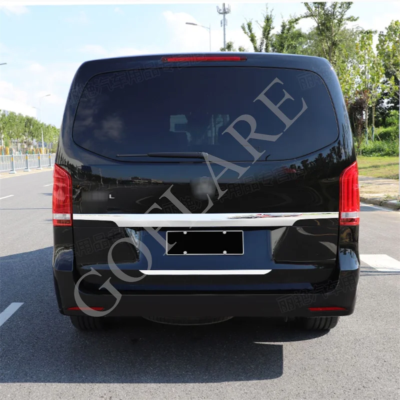 Für Mercedes Benz VITO V KLASSE W447 2016-2020 Auto Glänzend Schwarz Tür  Zentralen Fenster Mittleren Spalte Streifen PC säule Zubehör - AliExpress