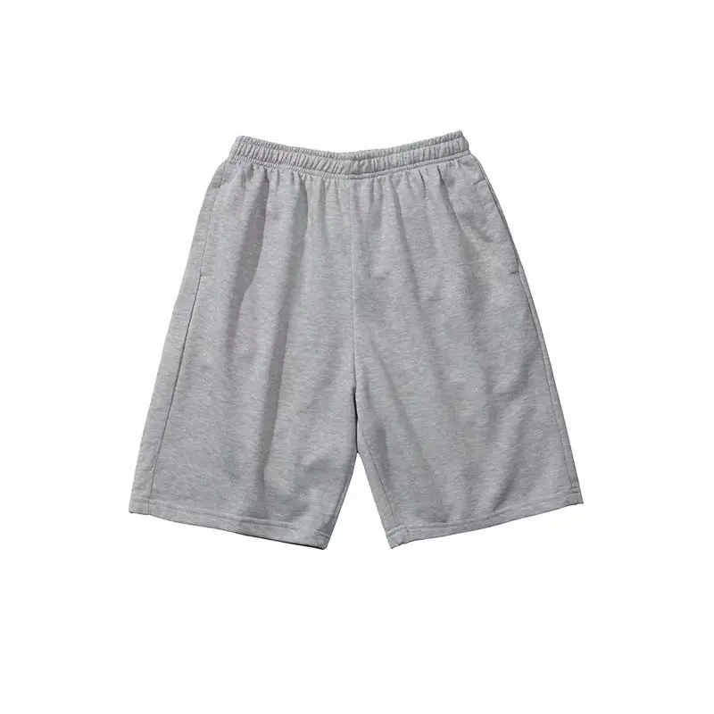 Men's Pure Cotton Shorts Large Size Summer Beach Loose Five-point Pants Sports Pants Breathable Black Simple Men's Pants M-5XL