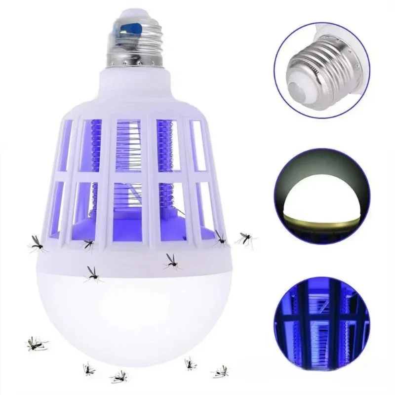 LED Bulb Mosquito Killer Lamp Bulbs LED Electric Shock Mosquito Killer Lamp Trap Insect Light Bulb mosquito killer lamp,mosquito lamp