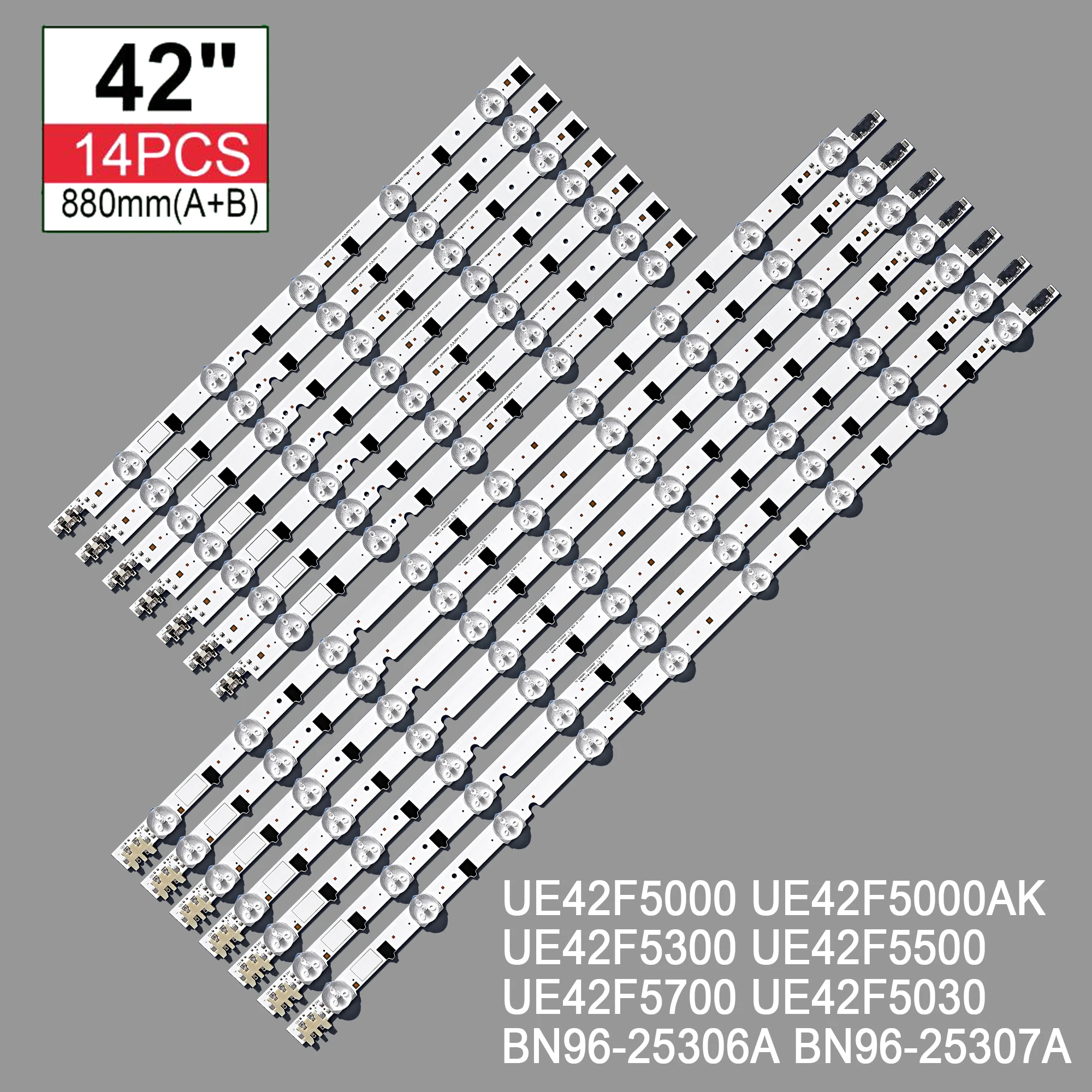 

Светодиодный Подсветка полосы 42 дюймов 15 Светодиодный s для UE42F5000 UE42F5000AK UE42F5300 UE42F5500 UE42F5700 UE42F5030 BN96-25306A BN96-25307A