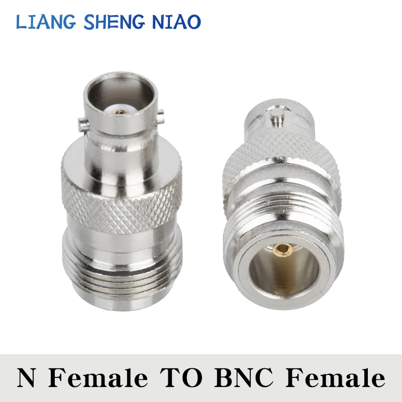

1pcs N Female TO BNC Female Connector BNC Female Jack To N Type Female Plug RF Coax Connector Straight Adapter L16