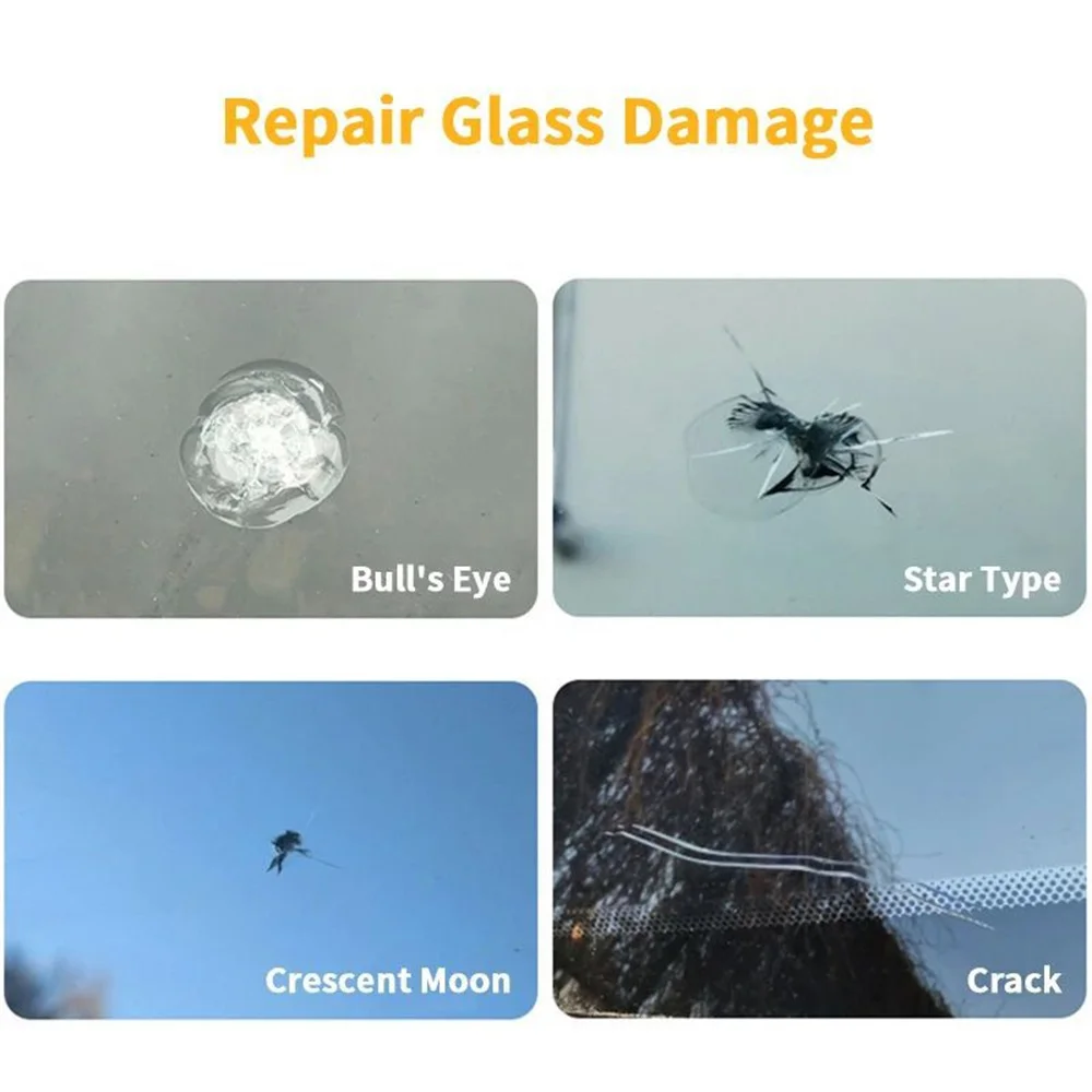 Car Windshield Cracked Repair Fluid DIY Glass Nano Repair Tool Auto Window Windscreen Glasses Scratch Crack Restore Agent car glass repair car glass repair tool