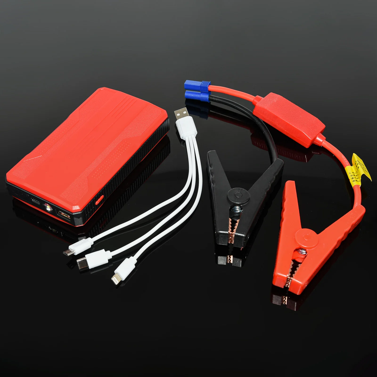 Car Battery Starter 20000mah Powerful Portable Car Jump Starter Device Emergency 12V Jump Battery
