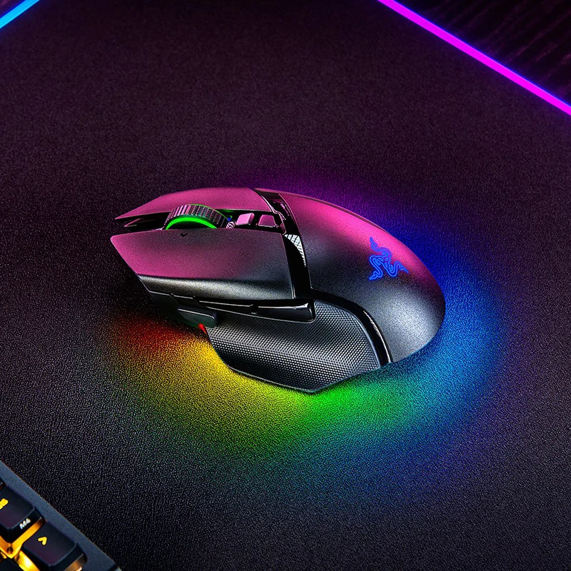 RAZER-Basilisk V3 Proワイヤレスゲーミングマウス,RGB,高速光学