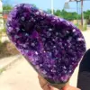 AAA+  Natural Amethyst Cluster Crystal Quartz Specimen Energy Gem Mineral Healing Wealth 3