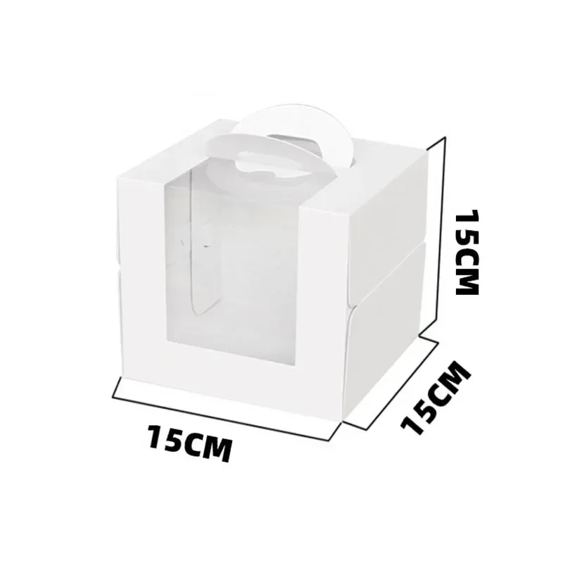 DjinnGlory 36 Weiße Geschenkboxen Mit Griff – 15,5 X 8,9 X 8,5 Cm, DIY Für Partys & Gastgeschenke