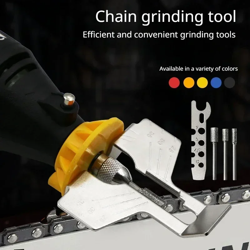 

Chainsaw Sharpening Kit Electric Grinding Chain Polishing Accessory Kit Sharpening Saw Serrated Grinding Tools Power Tools