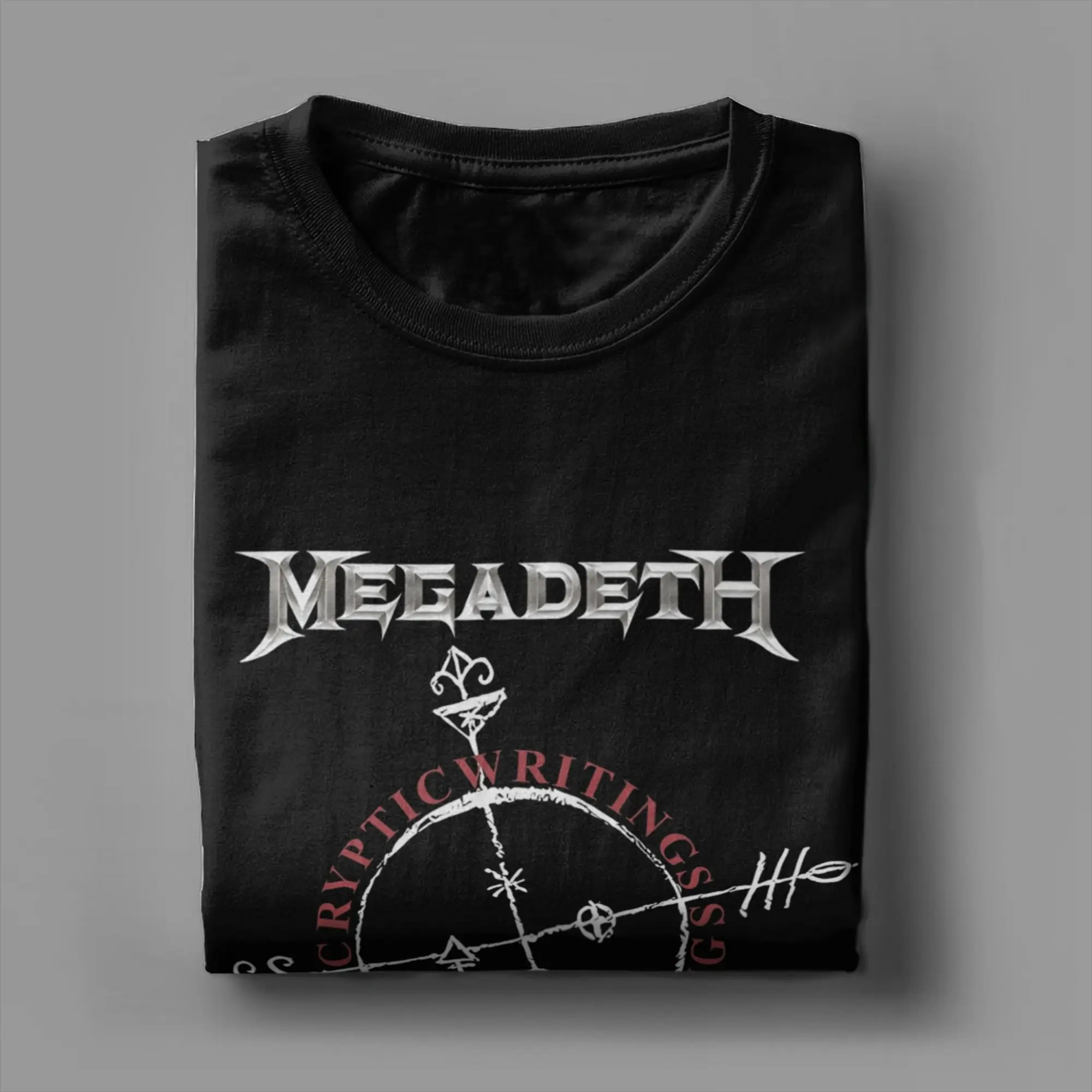 Megadeths Band T-Shirt für Herren, Baumwolle, lustige T-Shirts, runder Kragen, kurzärmelige Oberteile, Geschenkidee