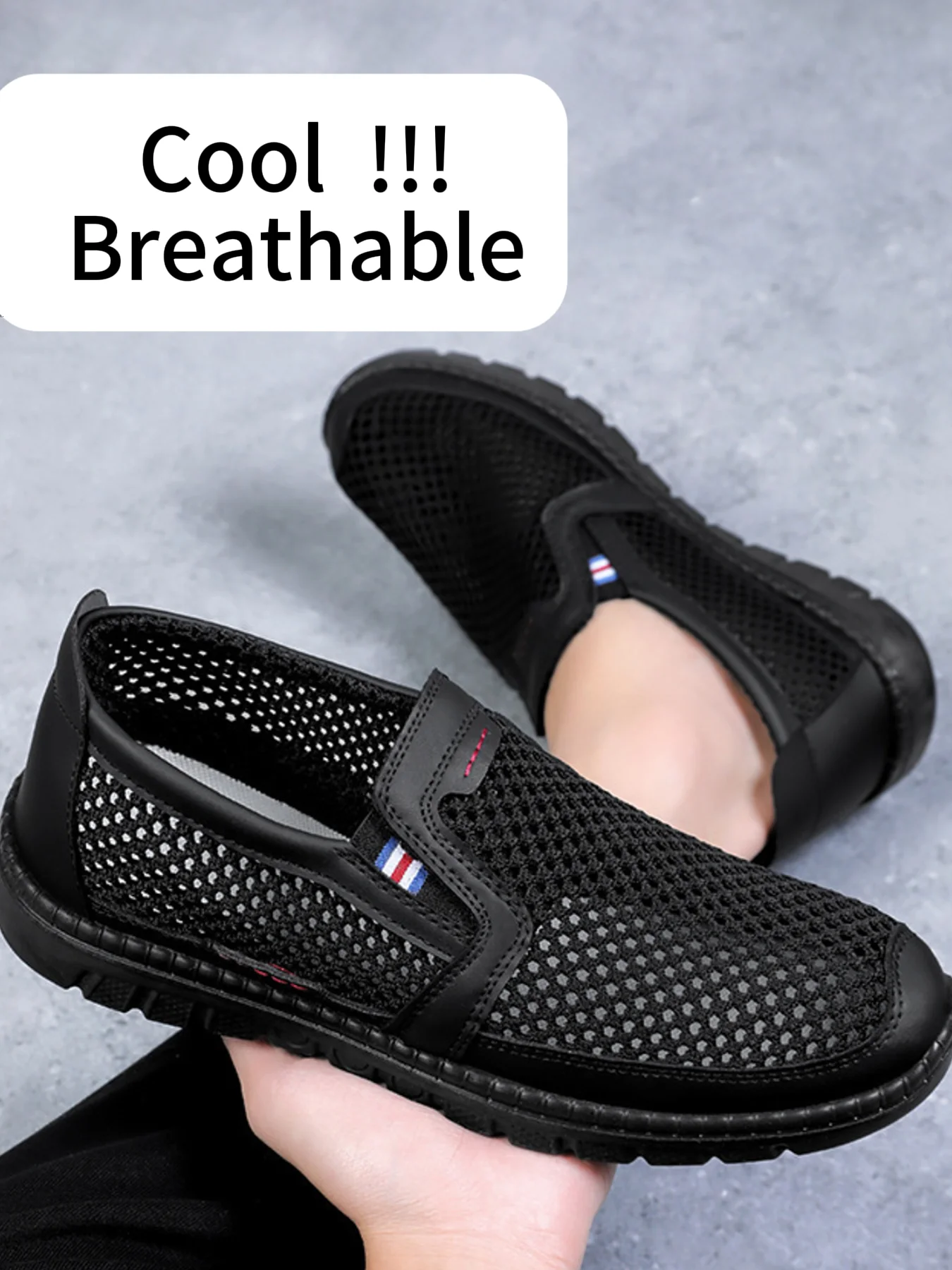 Men's sneakers Multi-faceted ventilation holes, deodorizing without covering the feet casual sneakers designer shoes S0faace7ce6de4a049d77969a16654ef6g