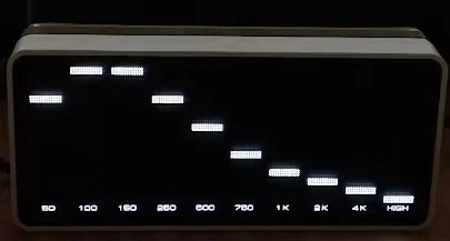 LINK1 AK1016 LED indicator Audio Music spectrum VU Meter Stereo Amplifier Board Adjustable light Speed audio spectrum indicator