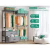 Bedroom Clothes Cabinet Portable Wardrobe for Clothes Closet for Room Assembly Multifunctional Furniture Home 2