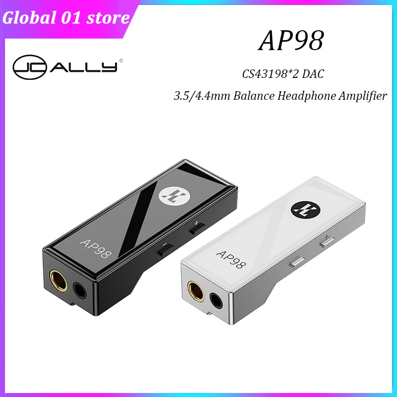 Jcally AP98 Headphone Amplifier Dual CS43198 DAC USB C Decoder 3 5 4 Jcally ap98 headphone amplifier dual cs43198 dac usb c decoder 3 5 4