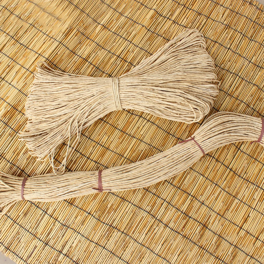 Craft Supplies Corn Straw Weaving Material 5m Diameter 2-3mm 3-4mm DIY Manual Auxiliary Material
