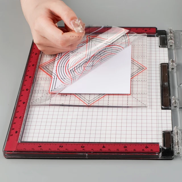 Multi-Use Non-Slip Sticky Mats with Stamp Positioning Tool 1