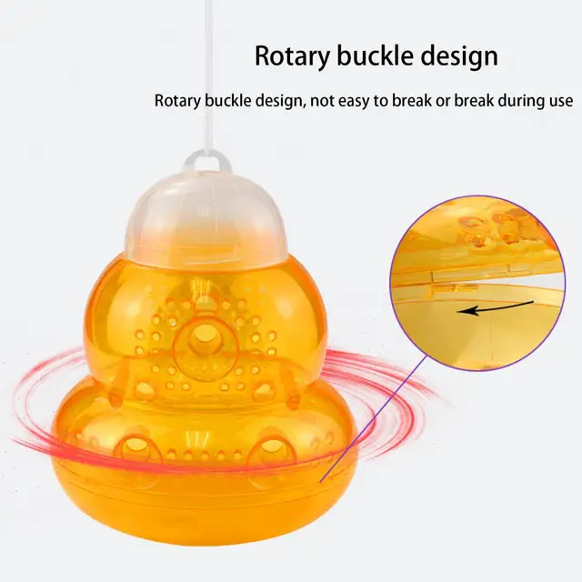 Hatékony, Hasznos Terasz Függő Darázs Csapdája Látható Hornet Csapdával A Zsinór Udvari Készletekkel - Image 2