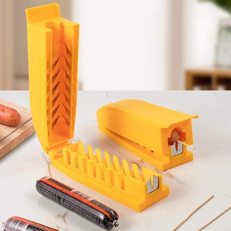 Easy To Use Hot Dog Flower Maker for Creative Cooking Barbecue Sausage Cutter Kitchen Accessory Home Cooking Aid Y5GB