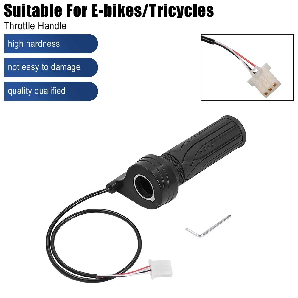 Accelerator Electric Bike Bicycle Twist-Throttle High Medium Low Speed/Forward/Reverse for Electric Scooter Ebike Tricycle Parts