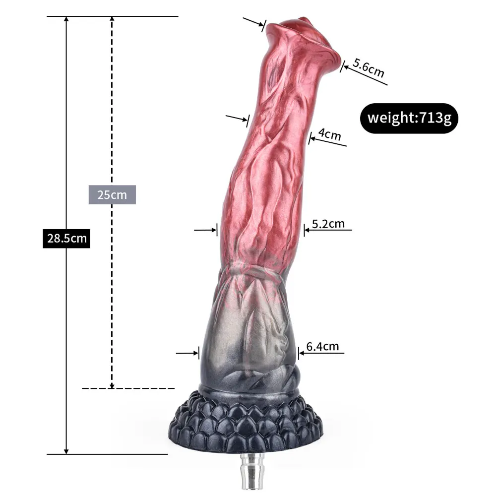 FREDORCH Sex Machine Big Black Dildos VAC-U-LOCK Vibrator For Women Attachments Toys for Adults Realistic