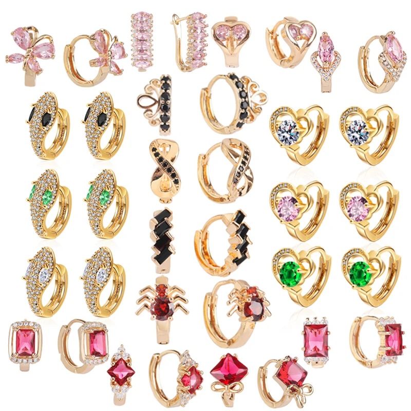 2023JewellryDiyDesignerHandmadeMakingPlating18KGoldEarrings