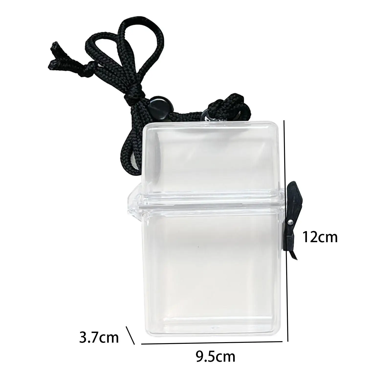 Waterproof Sports Cases 2Pcs Diving Dry Boxes Key Holder Lightweight Portable