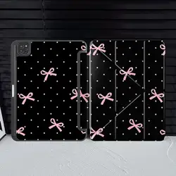 Versatile Pink Tablet Holder Cover Case - Compact and Stylish Design - iPad Air 6 (Mix01)