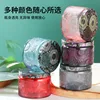 Nordic Household Embossed Glass Jar Candle Aromatherapy Storage Jar with Lid Storage Box Glass Handicraft Aromatherapy Bottle 3
